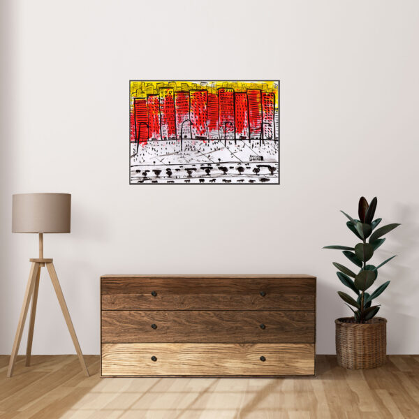 the red puppet venta de obras de arte