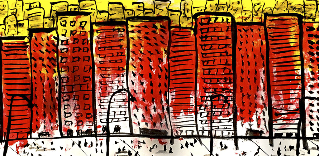 red city by the red puppet